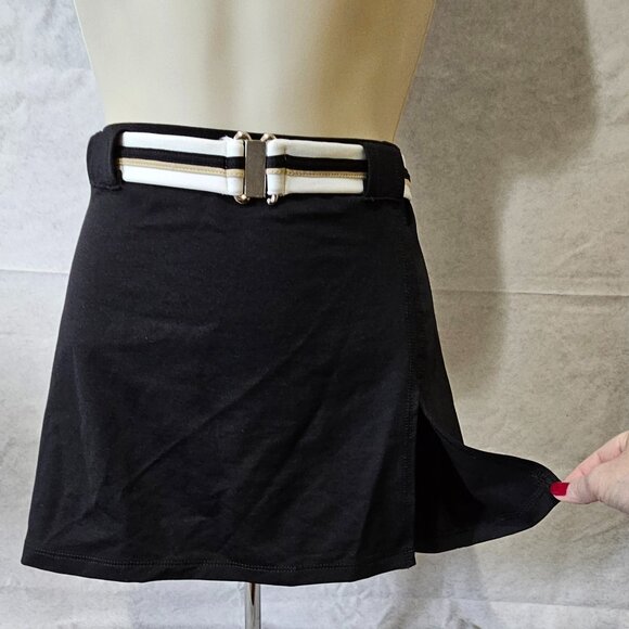 [NWOT] VINTAGE JAG Black Swim Skirt Coverup Sarong - Picture 4 of 6